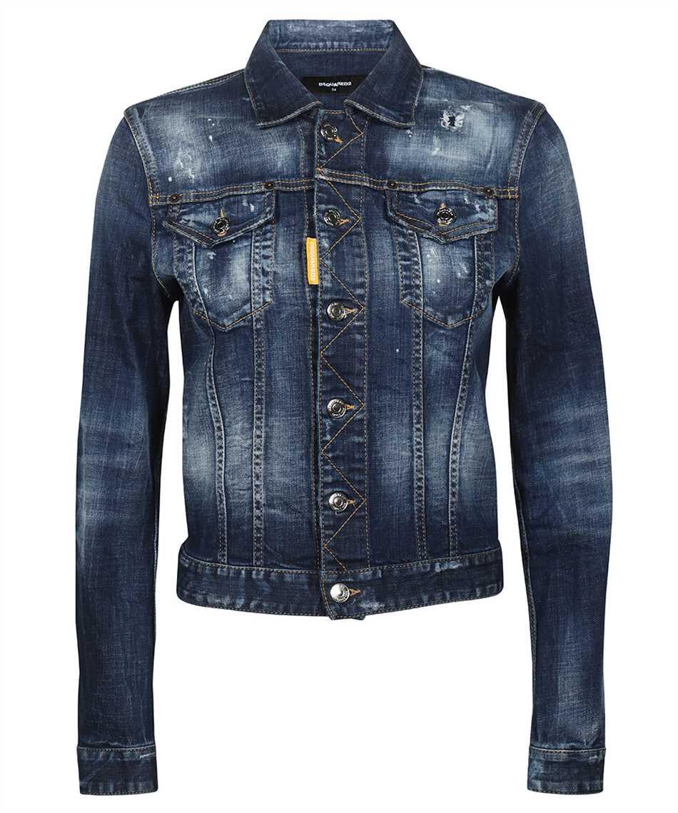 dsquared2 destroyed denim jacket