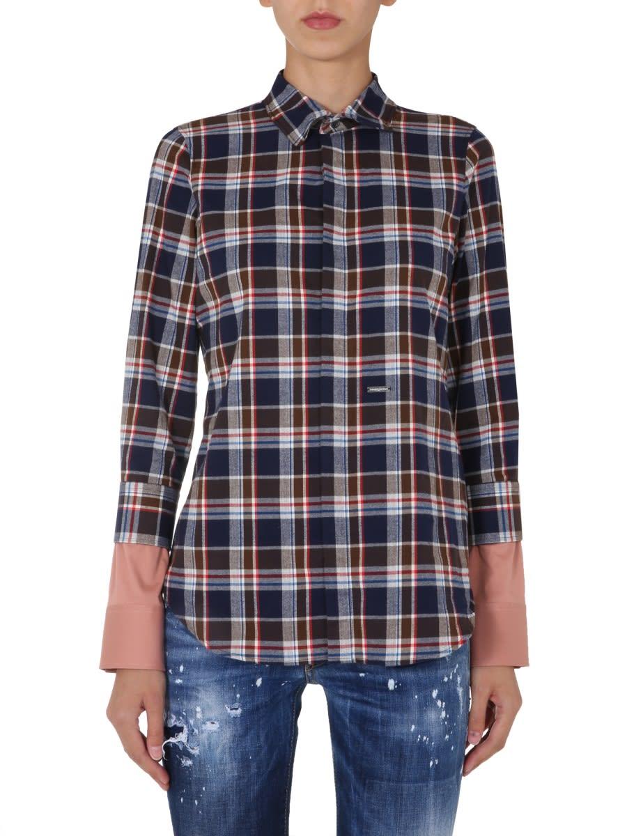 dsquared2 flannel shirt