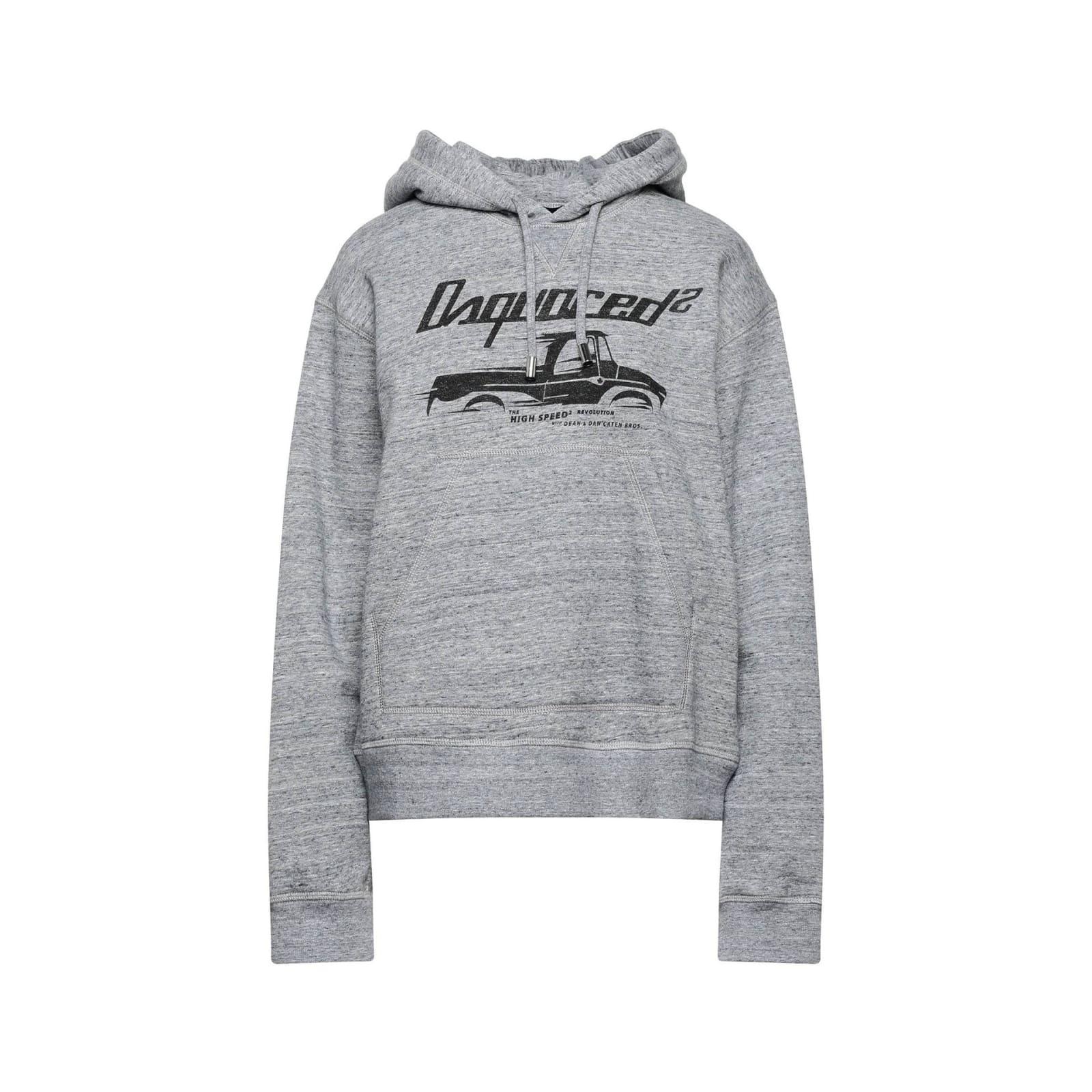 dsquared2 hooded sweatshirt