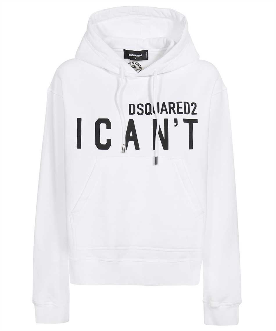dsquared2 hooded sweatshirt