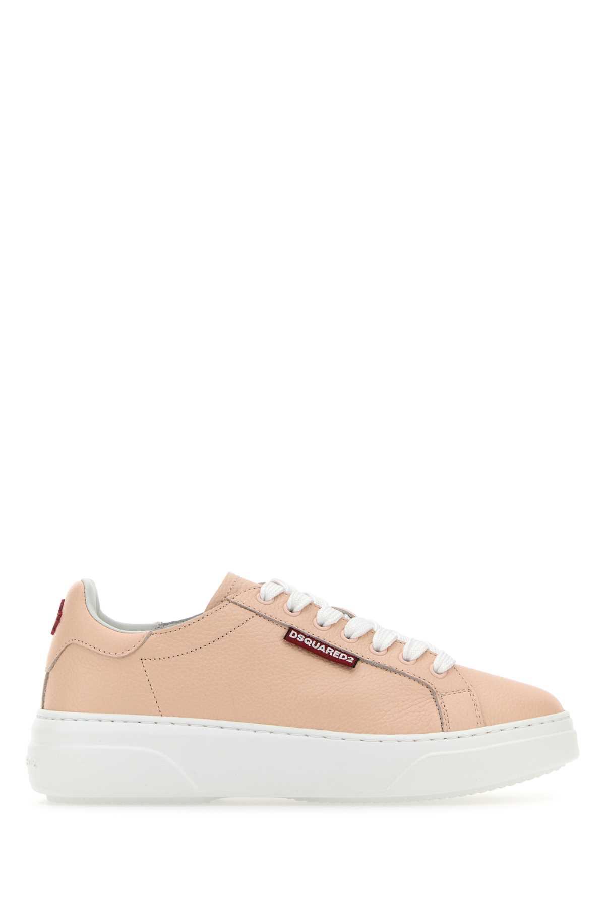 dsquared2 leather bumper sneakers