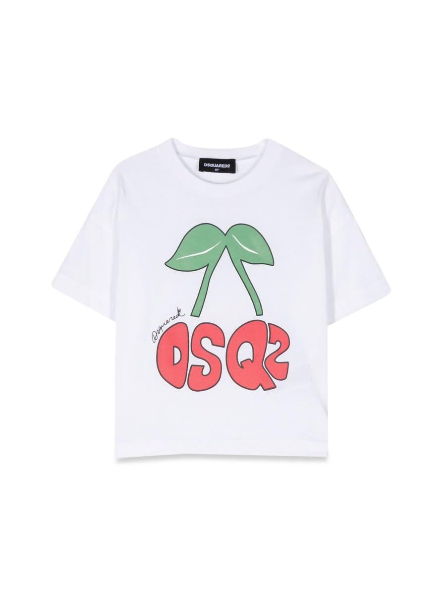 dsquared2 mc logo cherry t-shirt