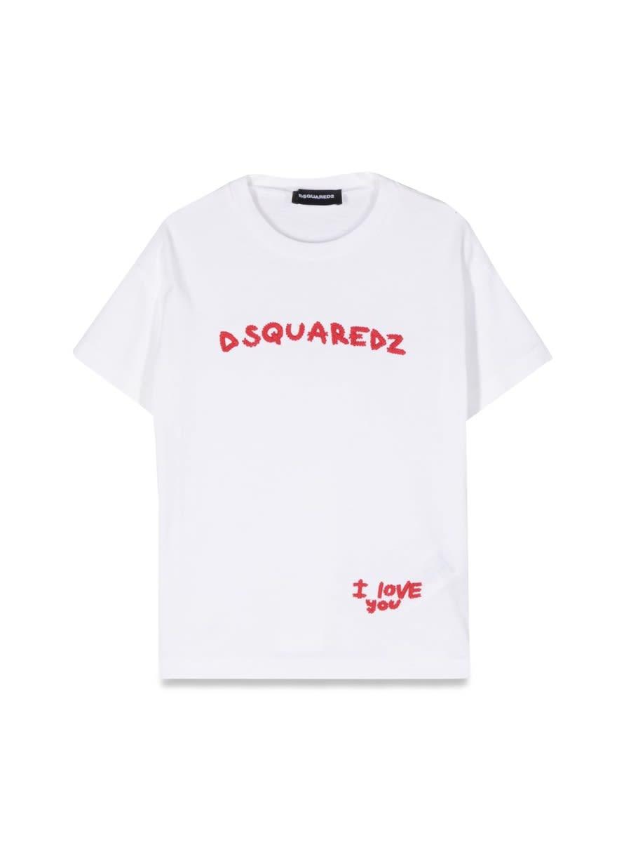 dsquared2 mc logo t-shirt