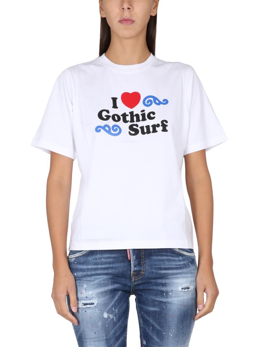 dsquared2 t-shirt with logo