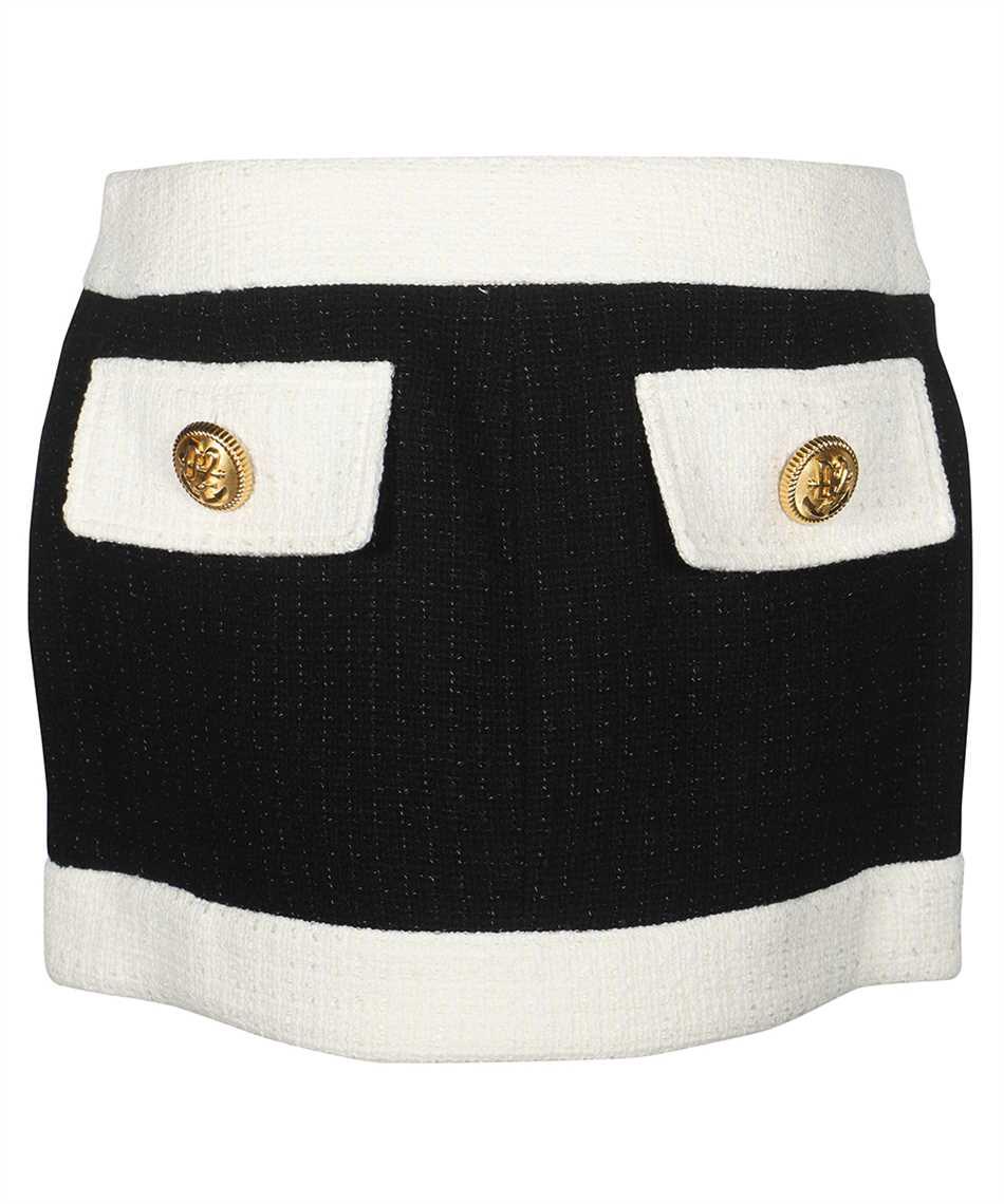 dsquared2 tweed mini-skirt