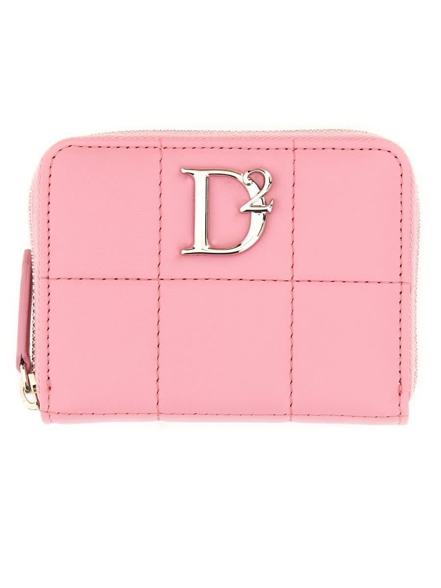 dsquared2 wallet with logo