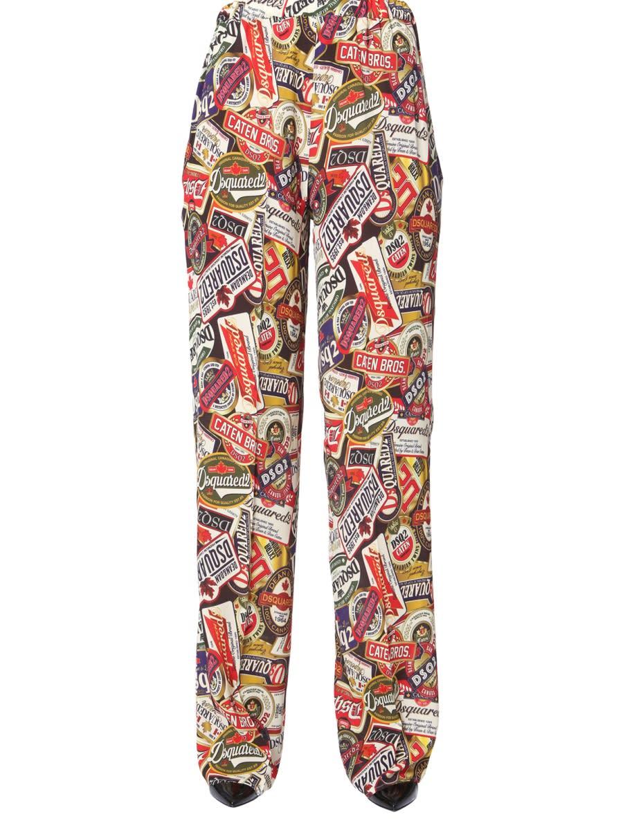 dsquared2 wide pants