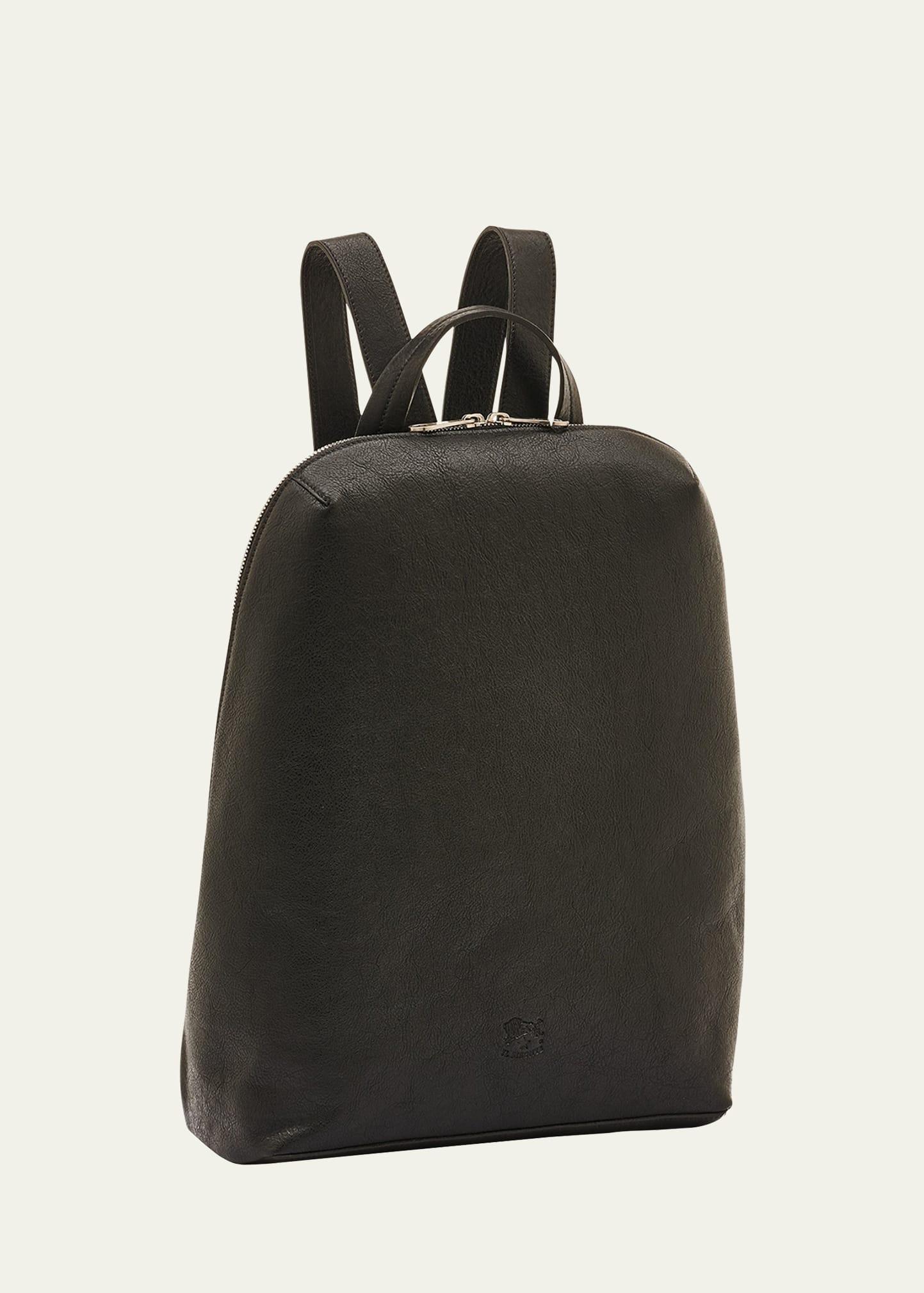 duccio zip calf leather backpack