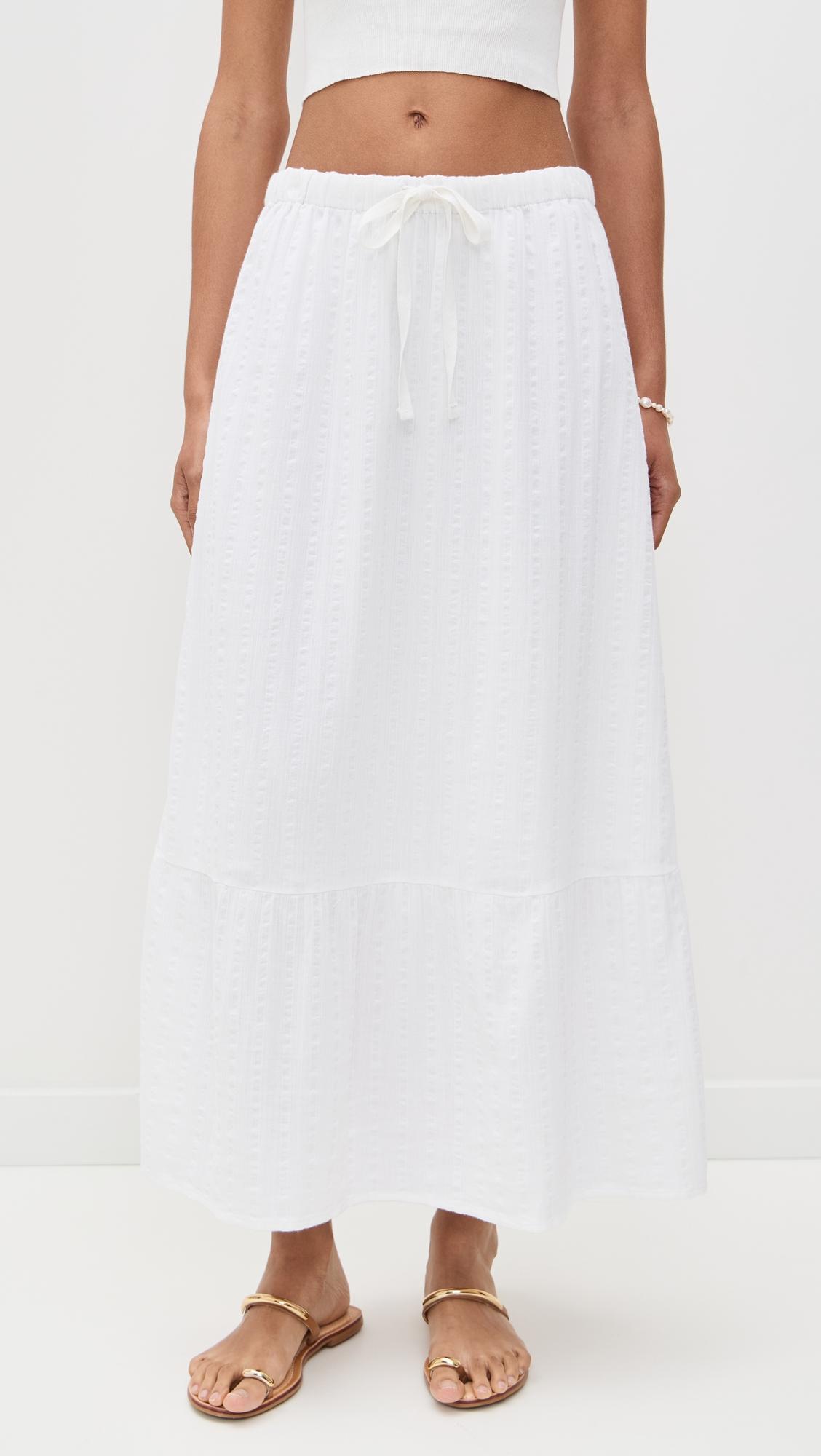 dune cotton gauze rees skirt