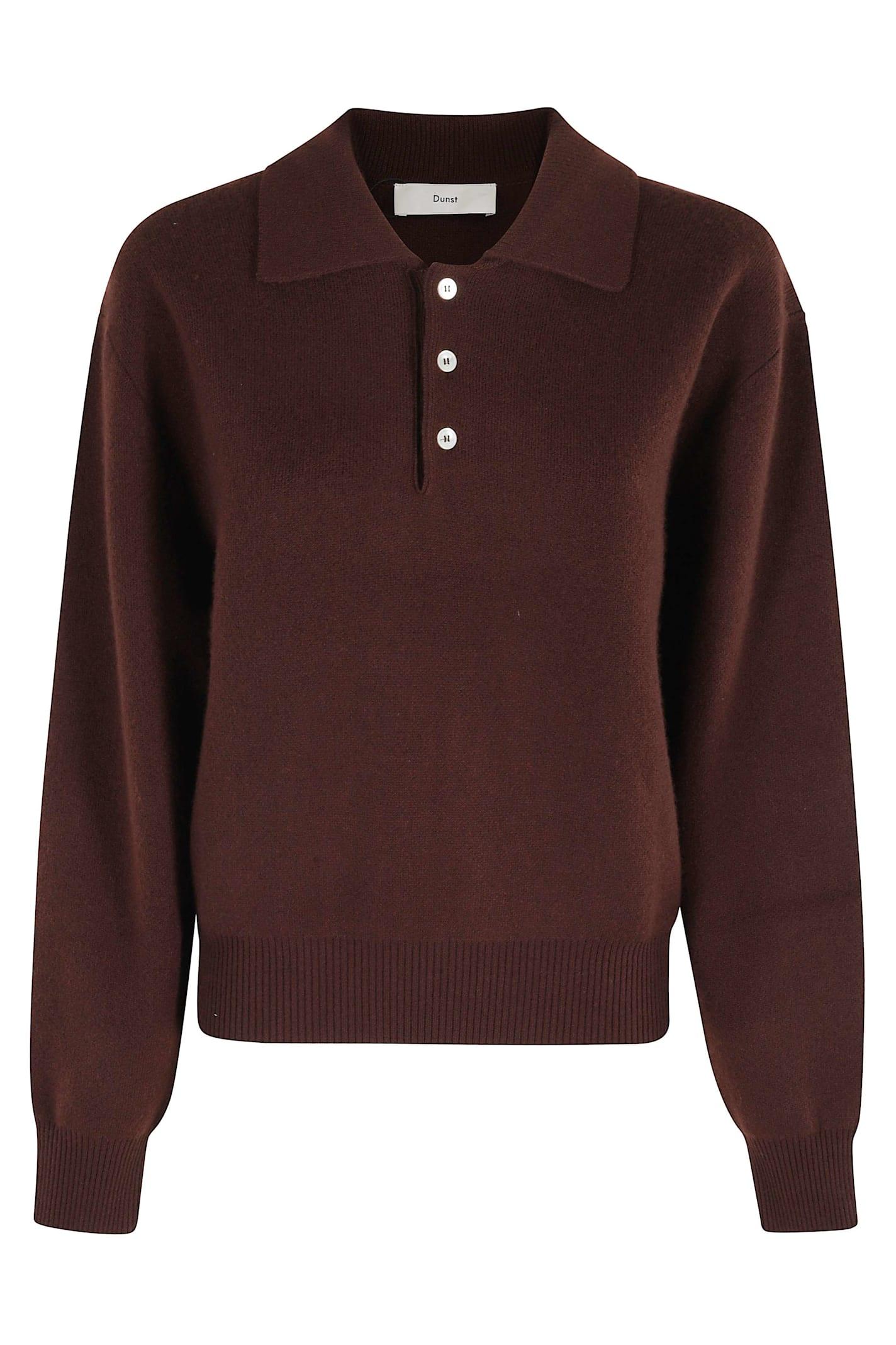 dunst cashmere collared sweater