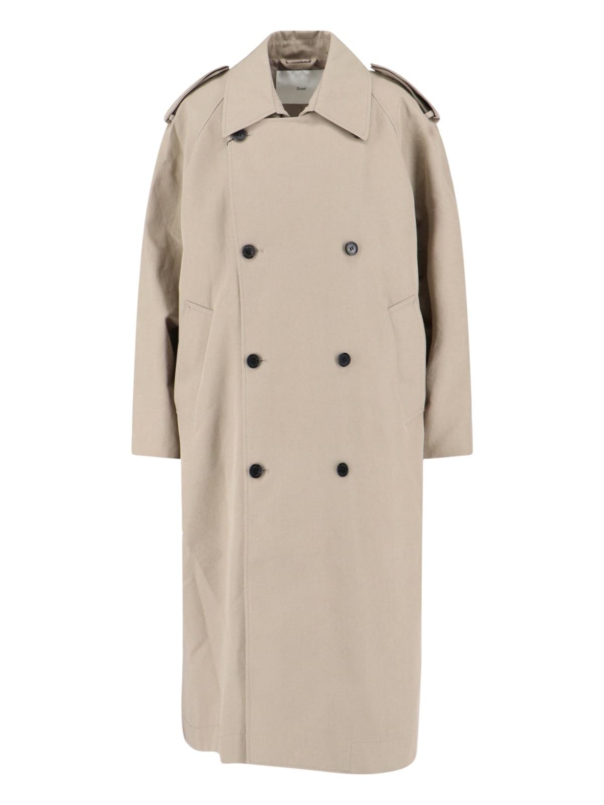 dunst cotton blend trench coat