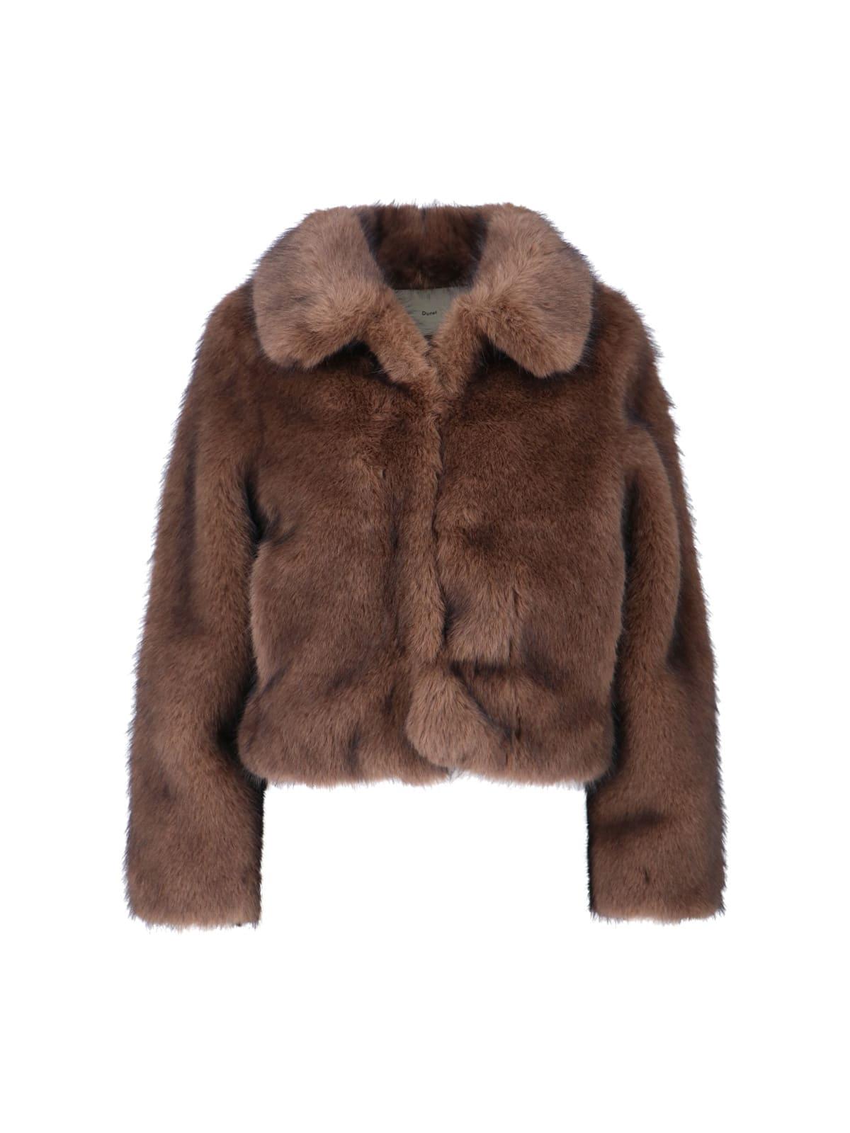 dunst faux fur jacket