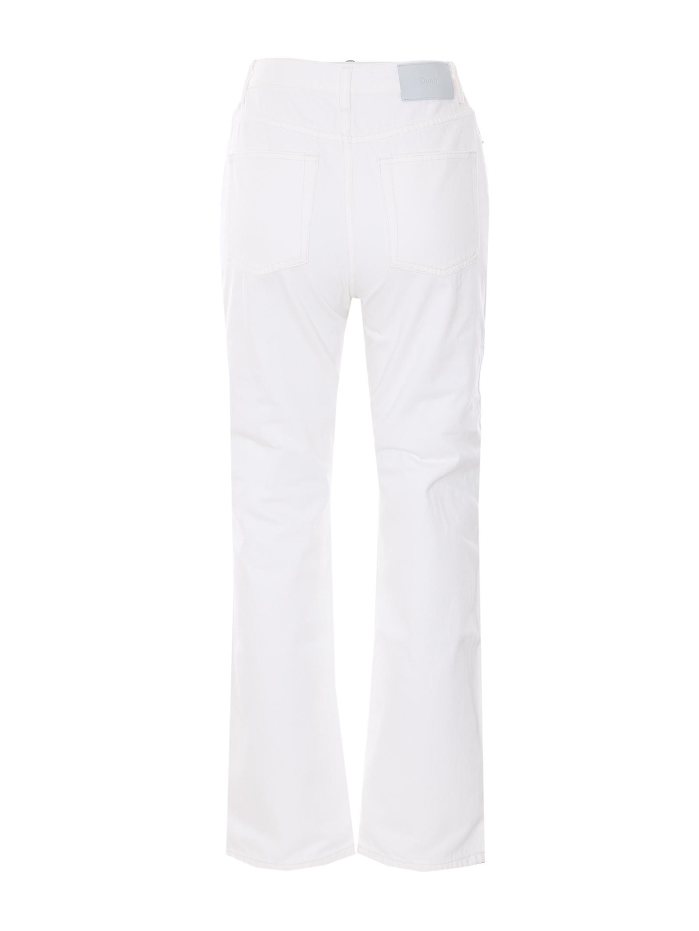 dunst jeans white cotton - women