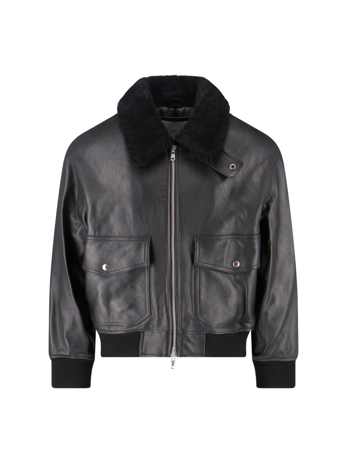 dunst lamb leather jacket