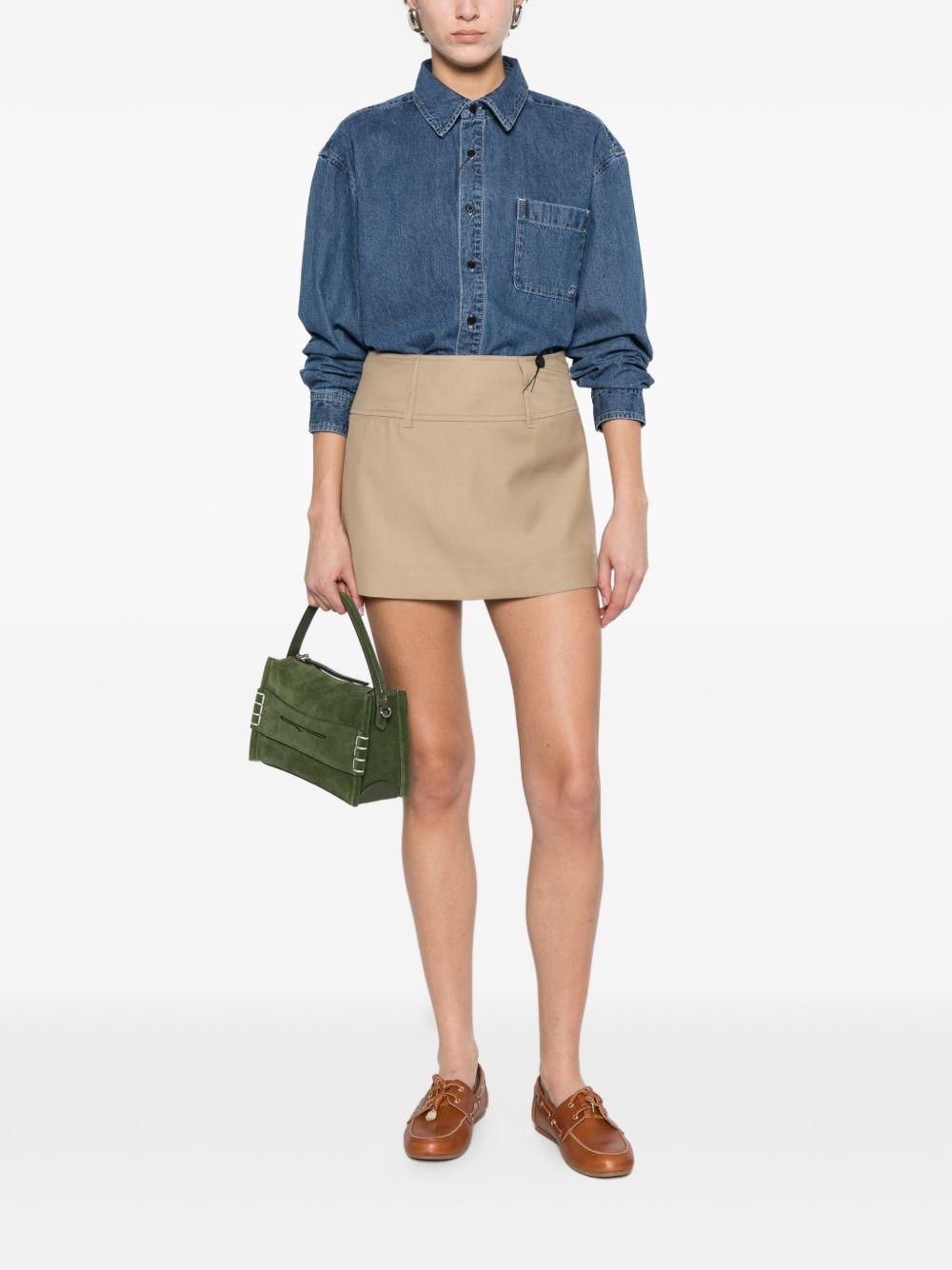 dunst shirts blue shell: cotton - women