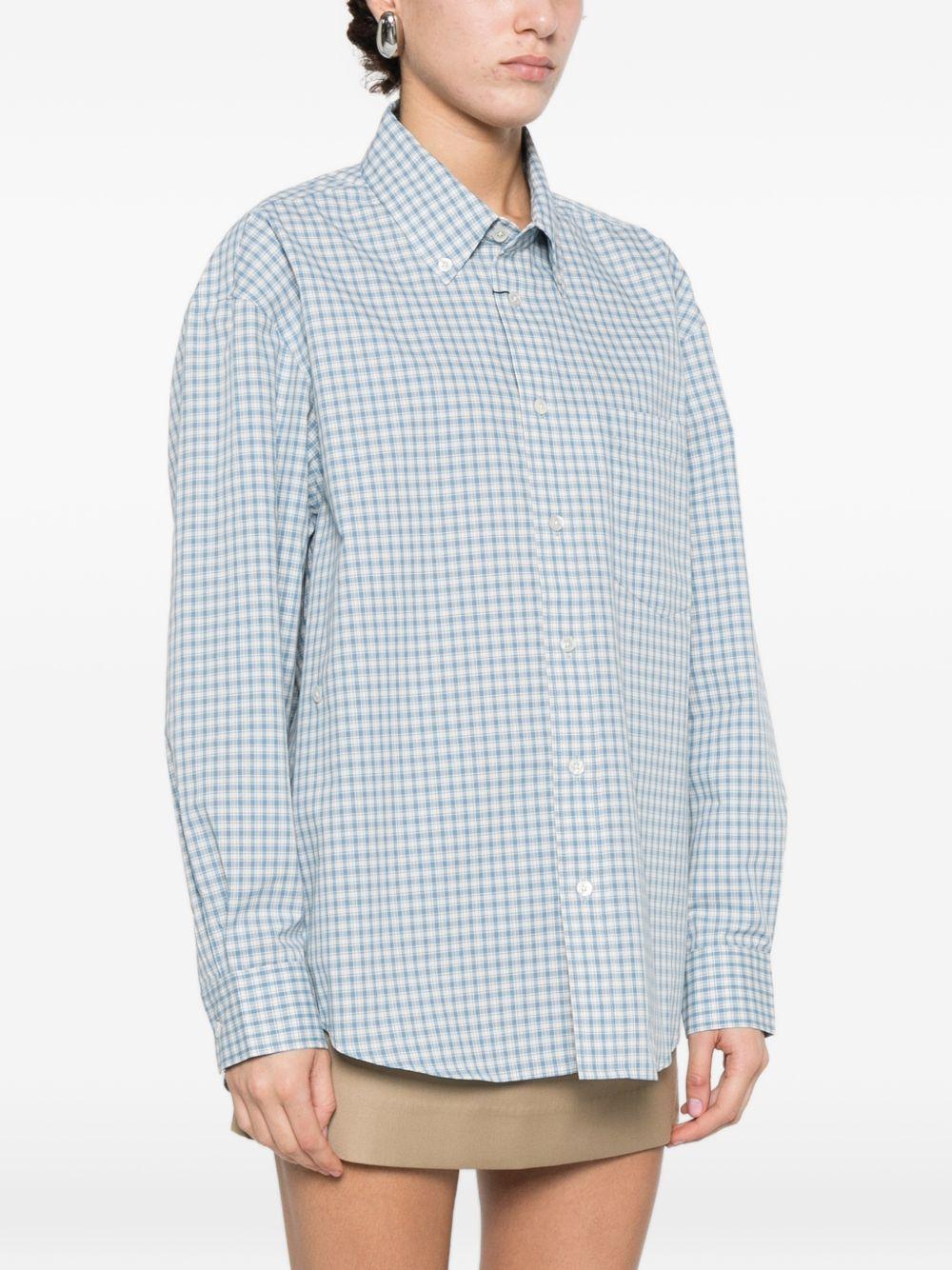 dunst shirts clear blue shell: cotton - women
