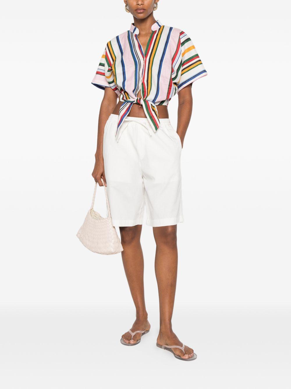 dunst shorts bianco tencel - women