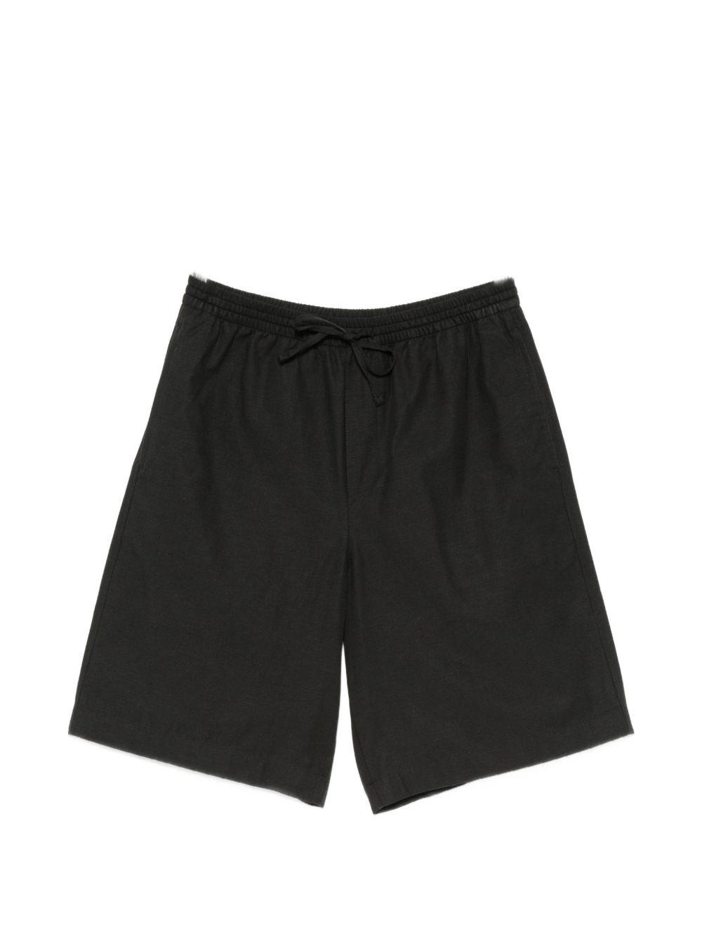 dunst shorts nero tencel - women