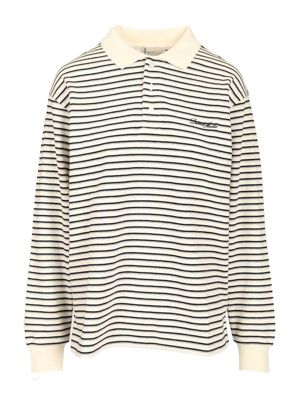 dunst striped polo shirt