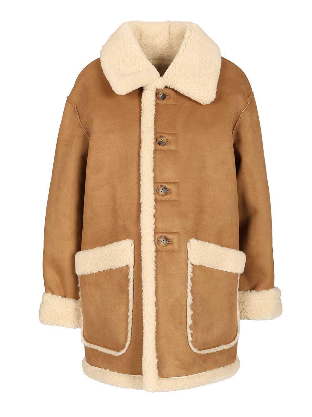 dunst unisex reversible shearling jacket