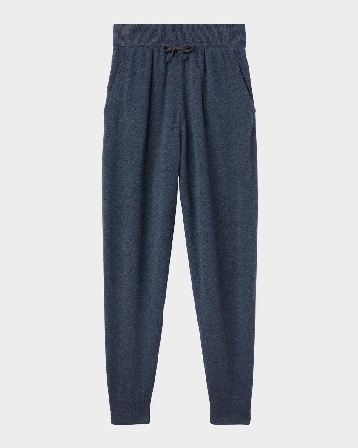 duo cashmere jogger trousers