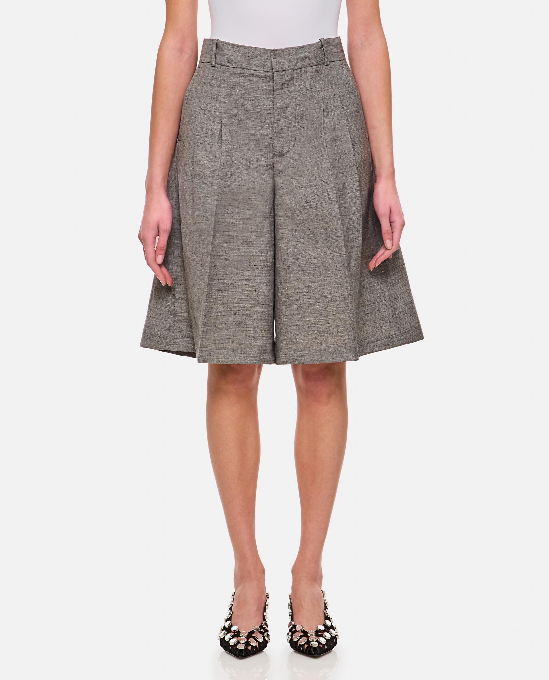 durazzi milano shorts grey wv li - women