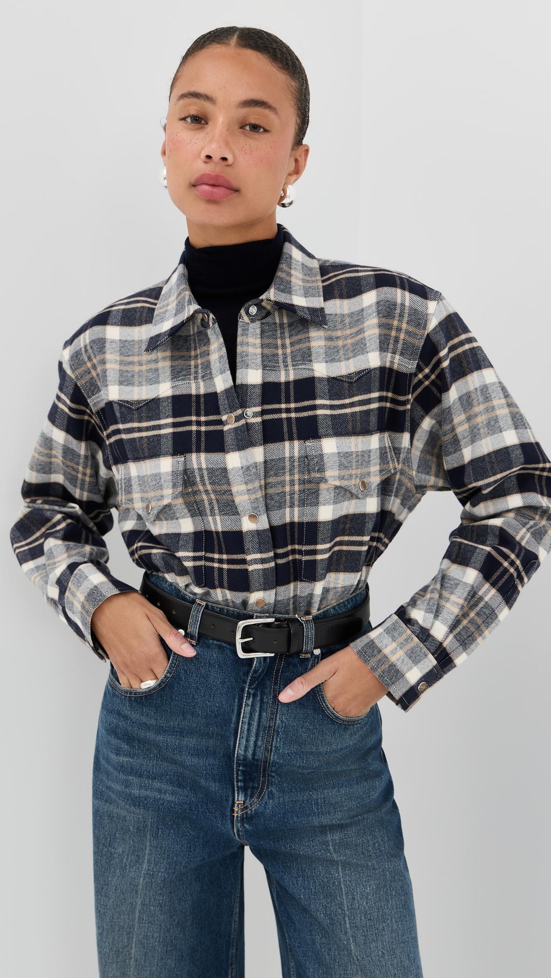 dutton button down top