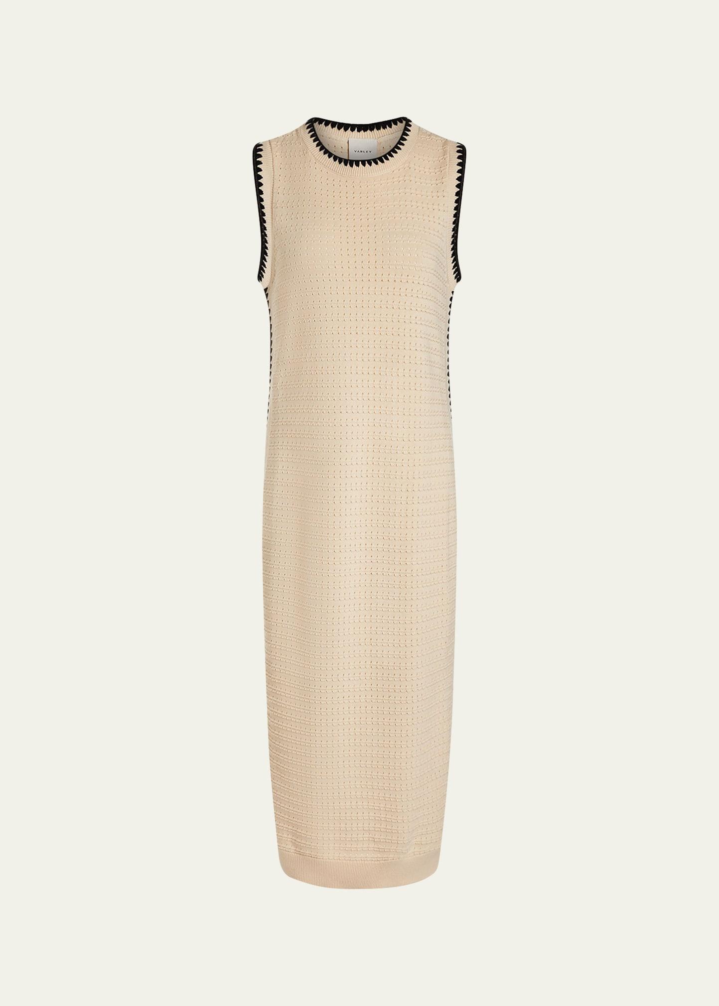 dwight knit tank midi dress