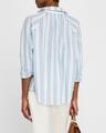 dylan striped raglan-sleeve cotton shirt