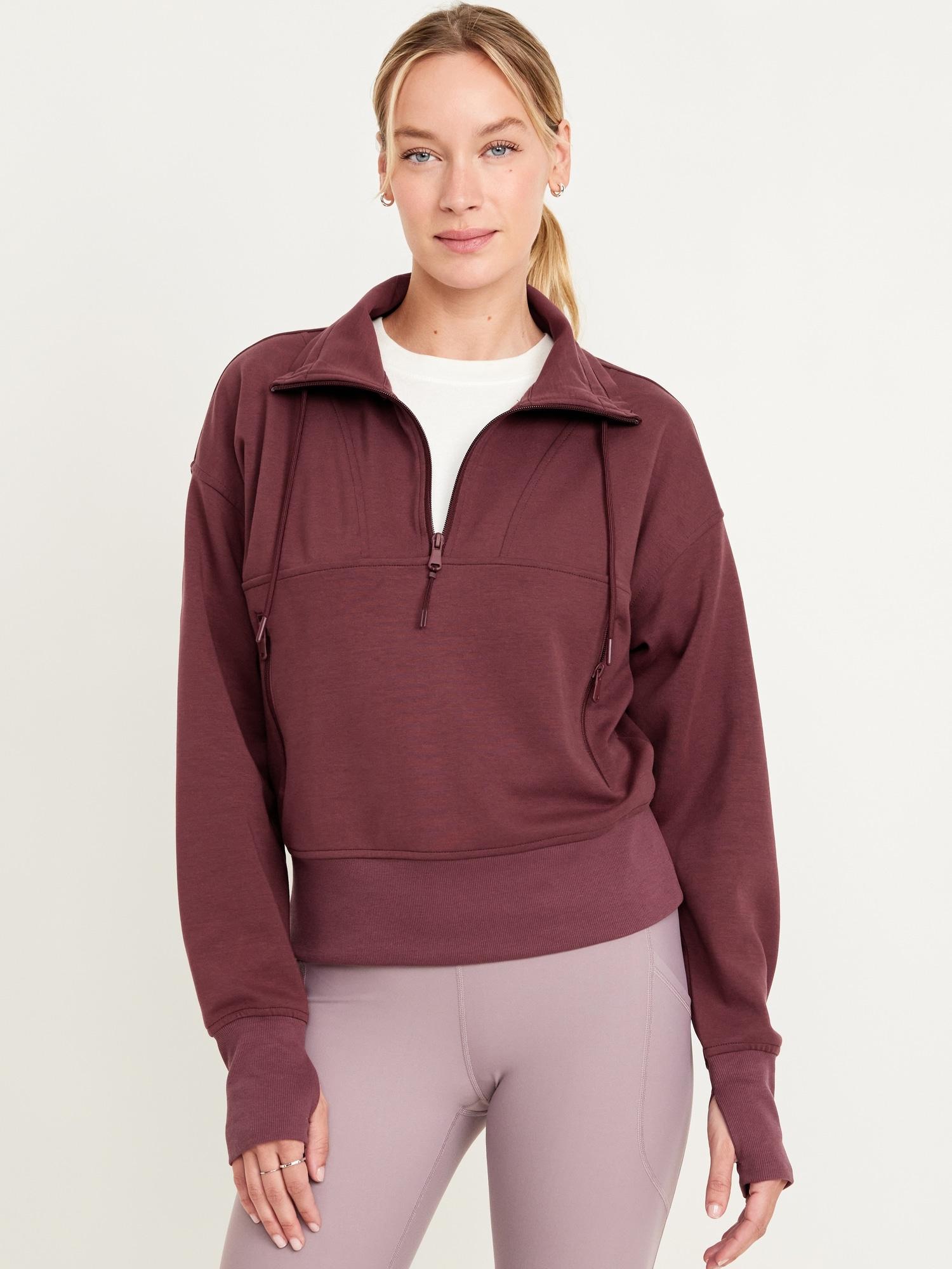 dynamic fleece half zip