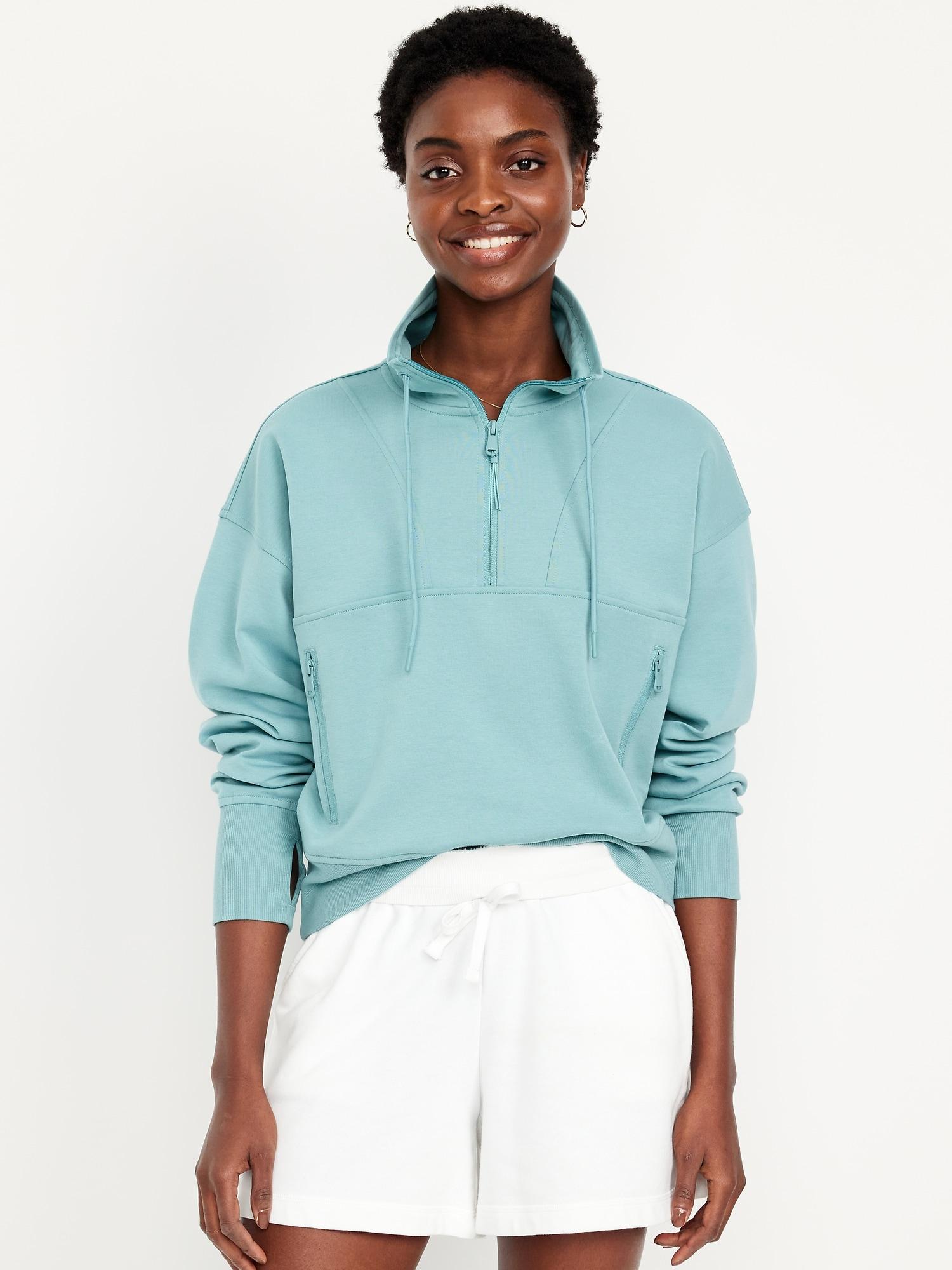 dynamic fleece half zip