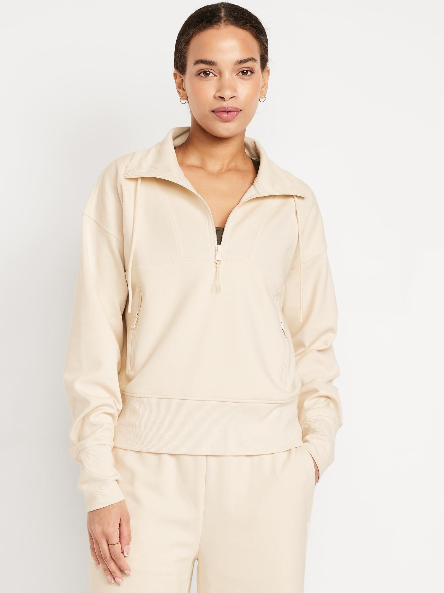 dynamic fleece half zip