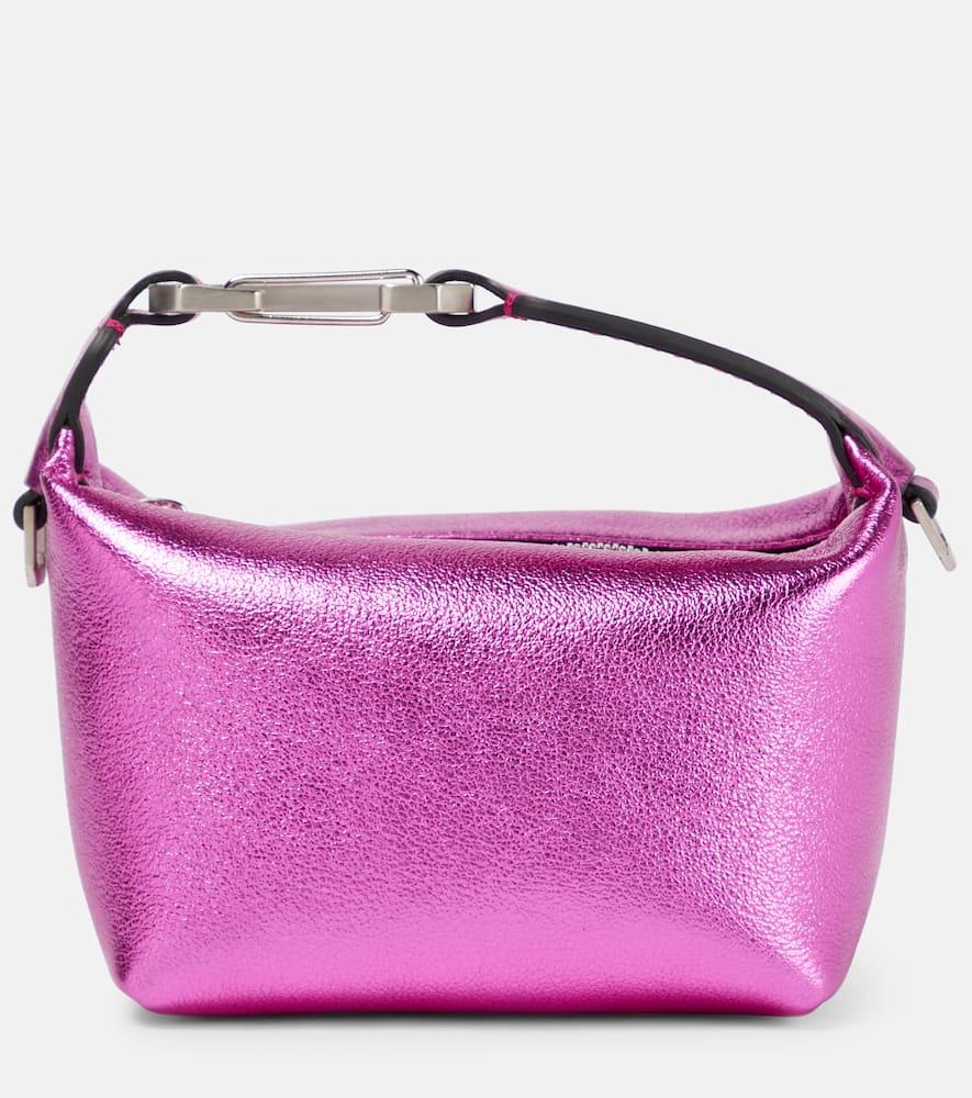 eéra moonbag metallic leather clutch