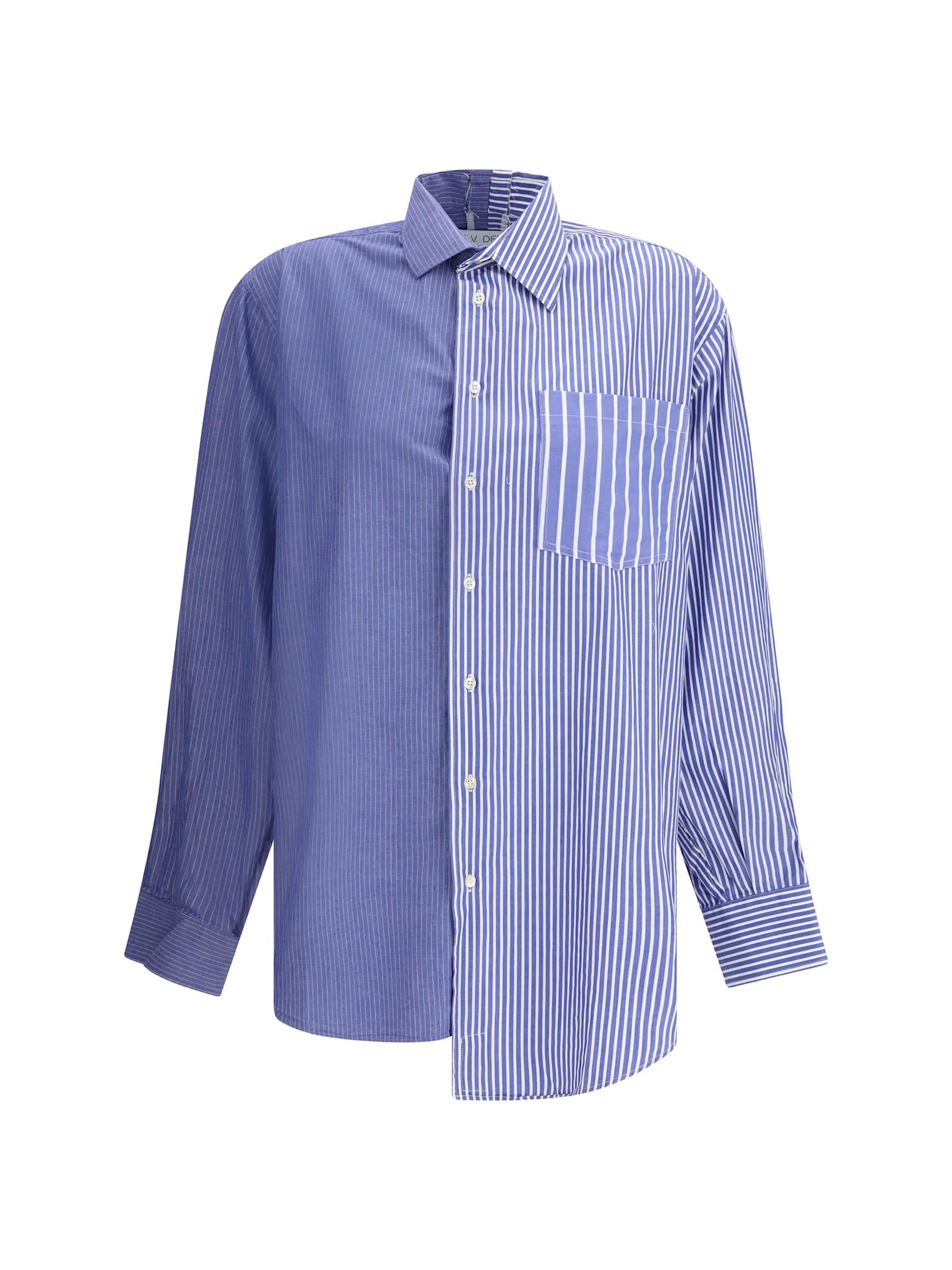 e. l.v. denim striped diana shirt