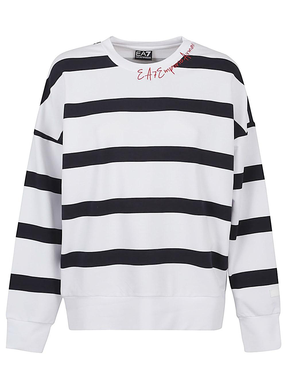 ea7 cotton crewneck sweatshirt