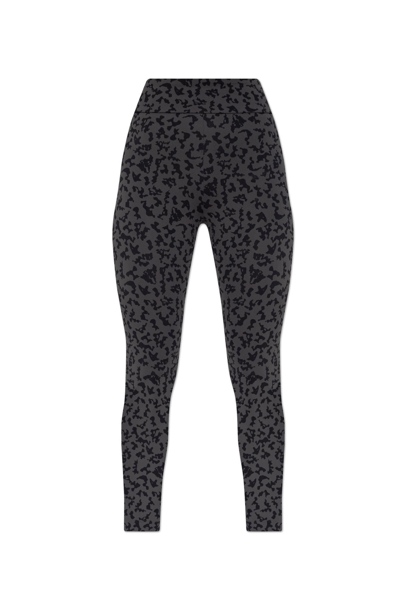 ea7 emporio armani leggings with logo
