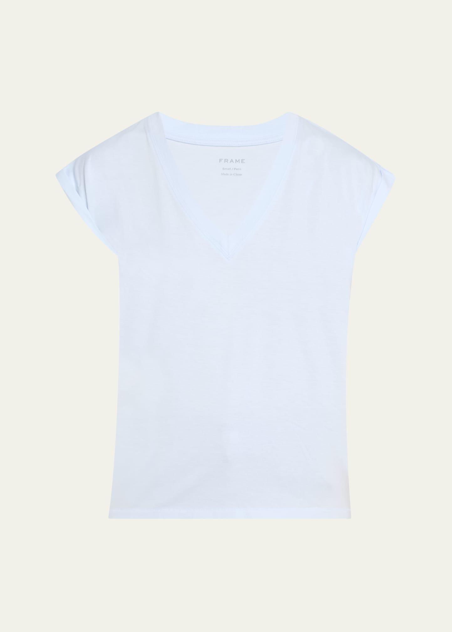 easy v-neck tee