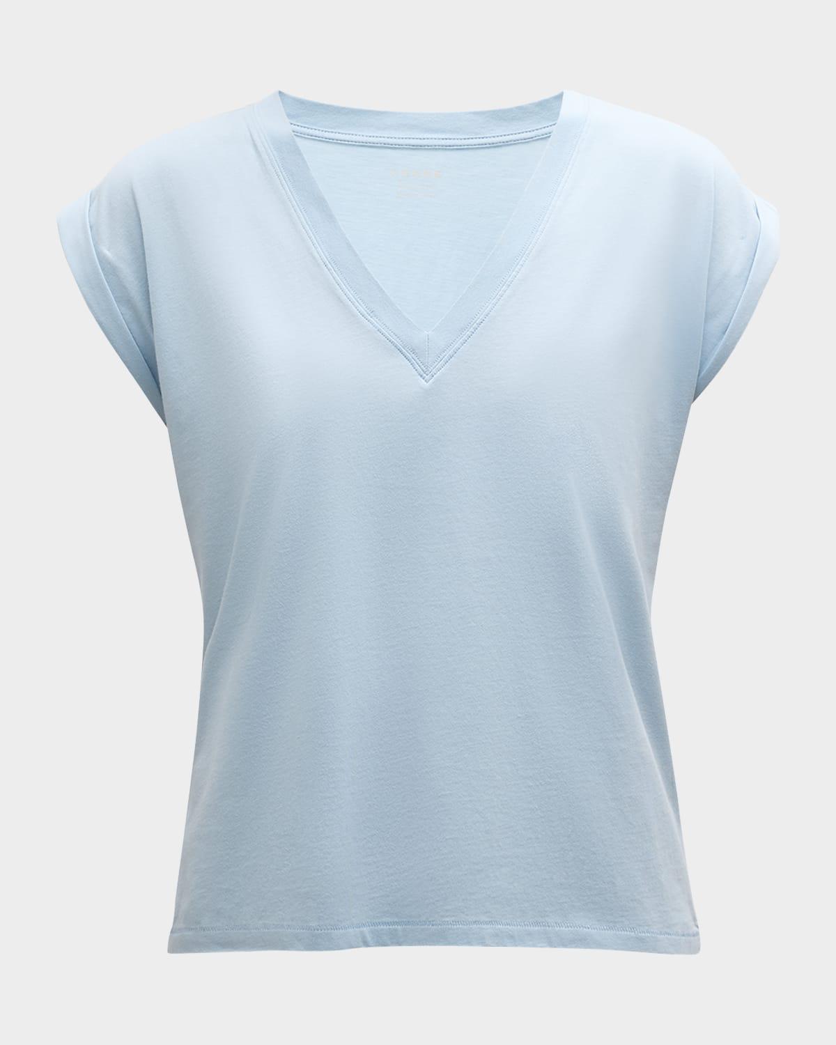 easy v-neck tee