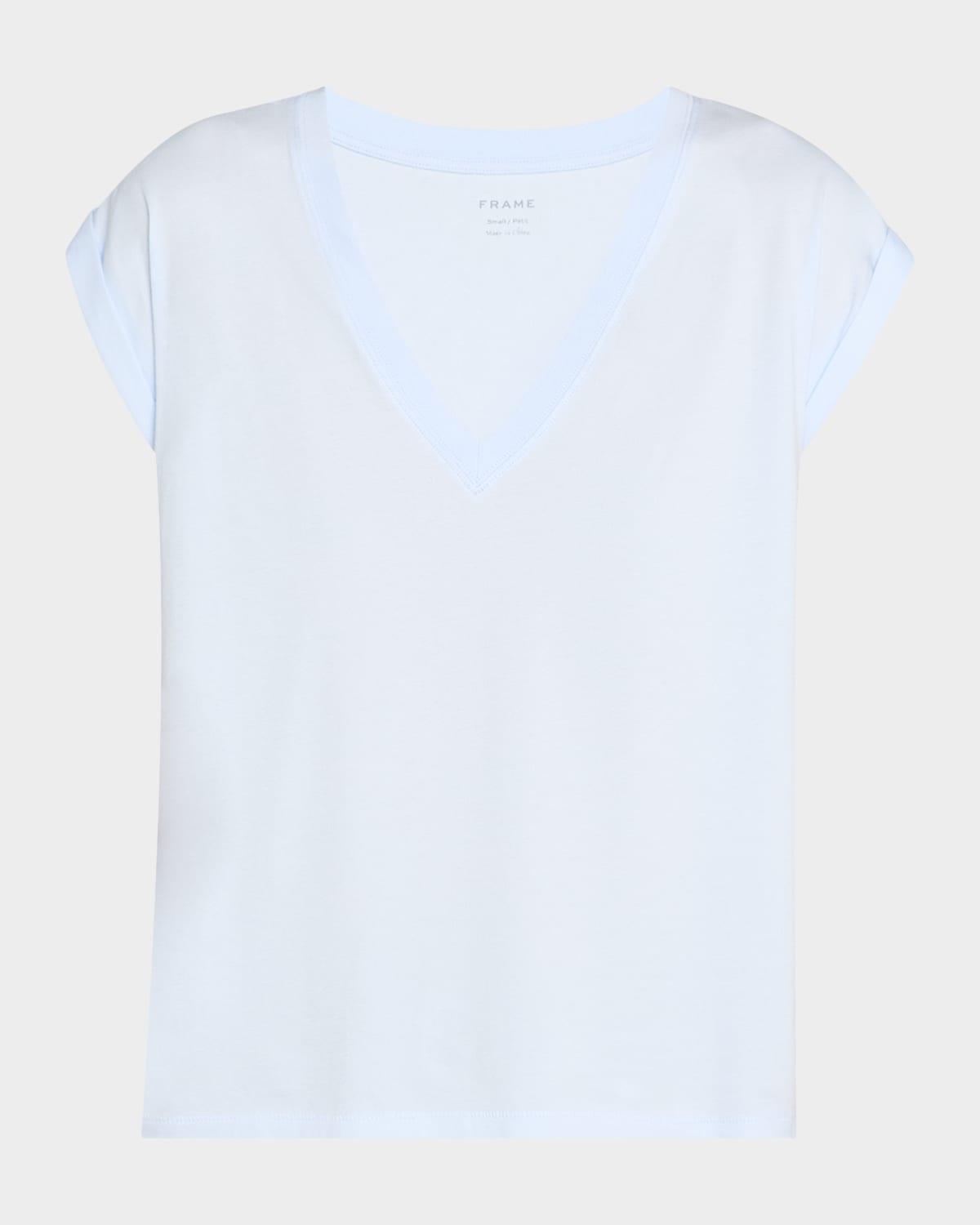 easy v-neck tee