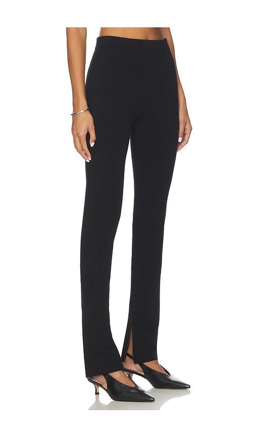 eaves aashna zip pant in black.