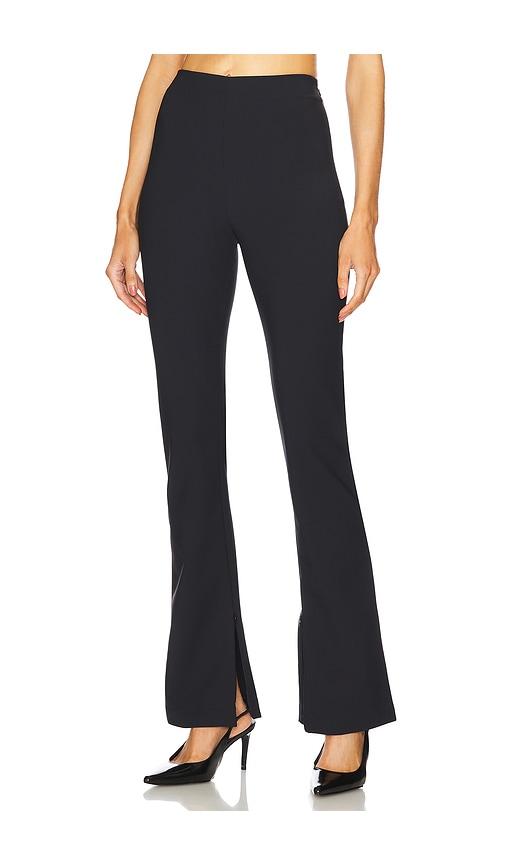 eaves amar tech suiting legging in black.