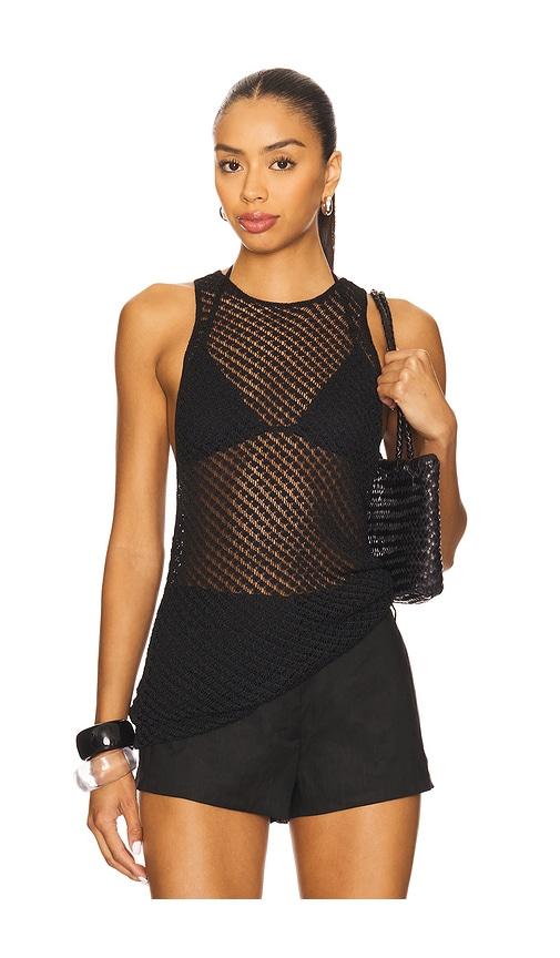 eaves calder tank in black.