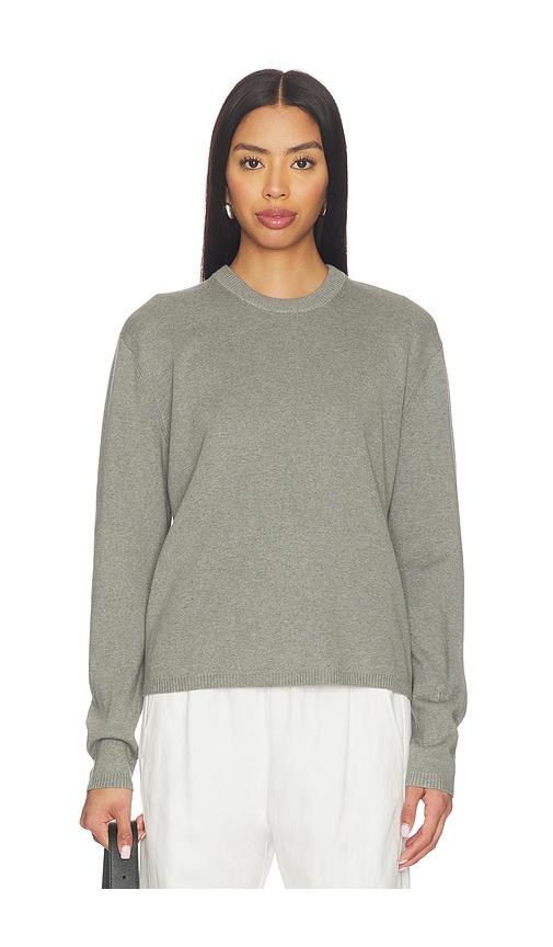 eaves cydnee oversized sweater in grey.