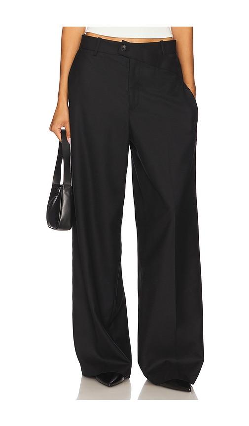 eaves ira trouser in black.