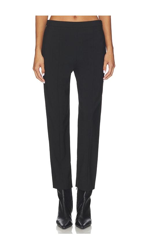 eaves keki crop trouser in black.