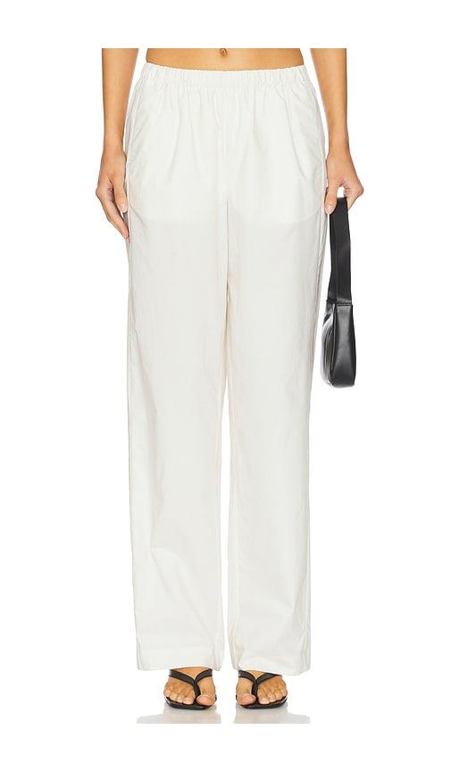eaves kfir pants in ivory.