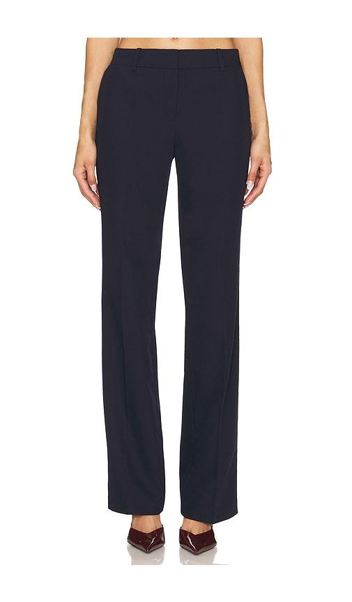 eaves lyla trouser in navy.