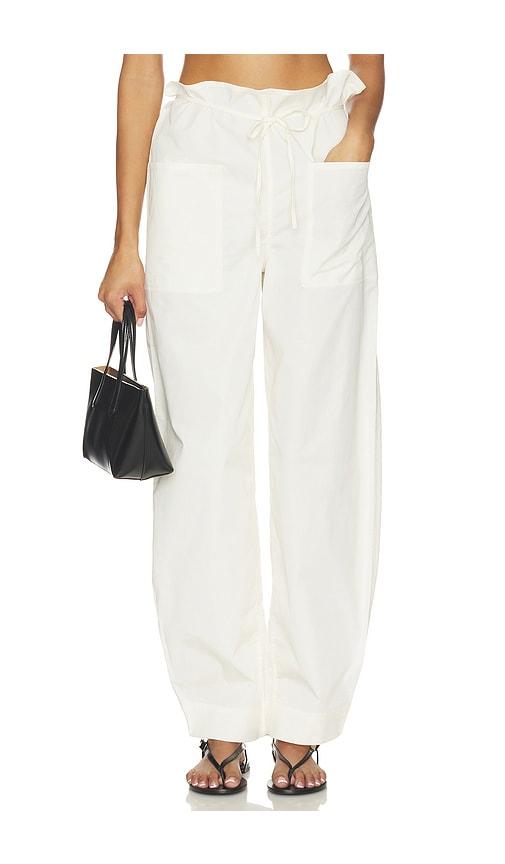 eaves syra pant in ivory.