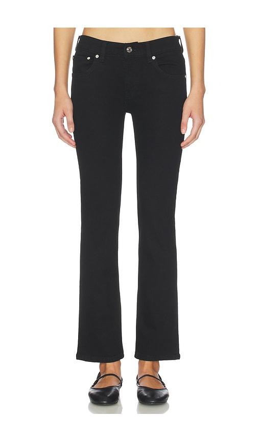 eb denim lola slim cigarette in black.