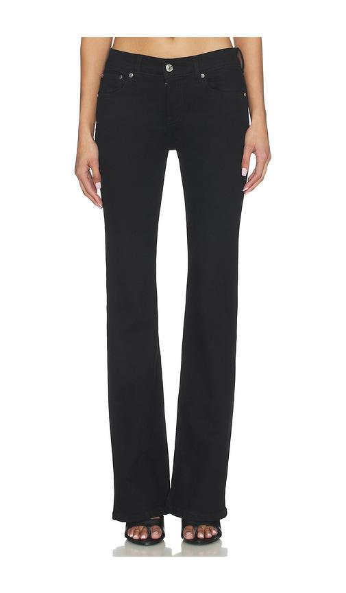 eb denim maria slim bootcut jean in black.